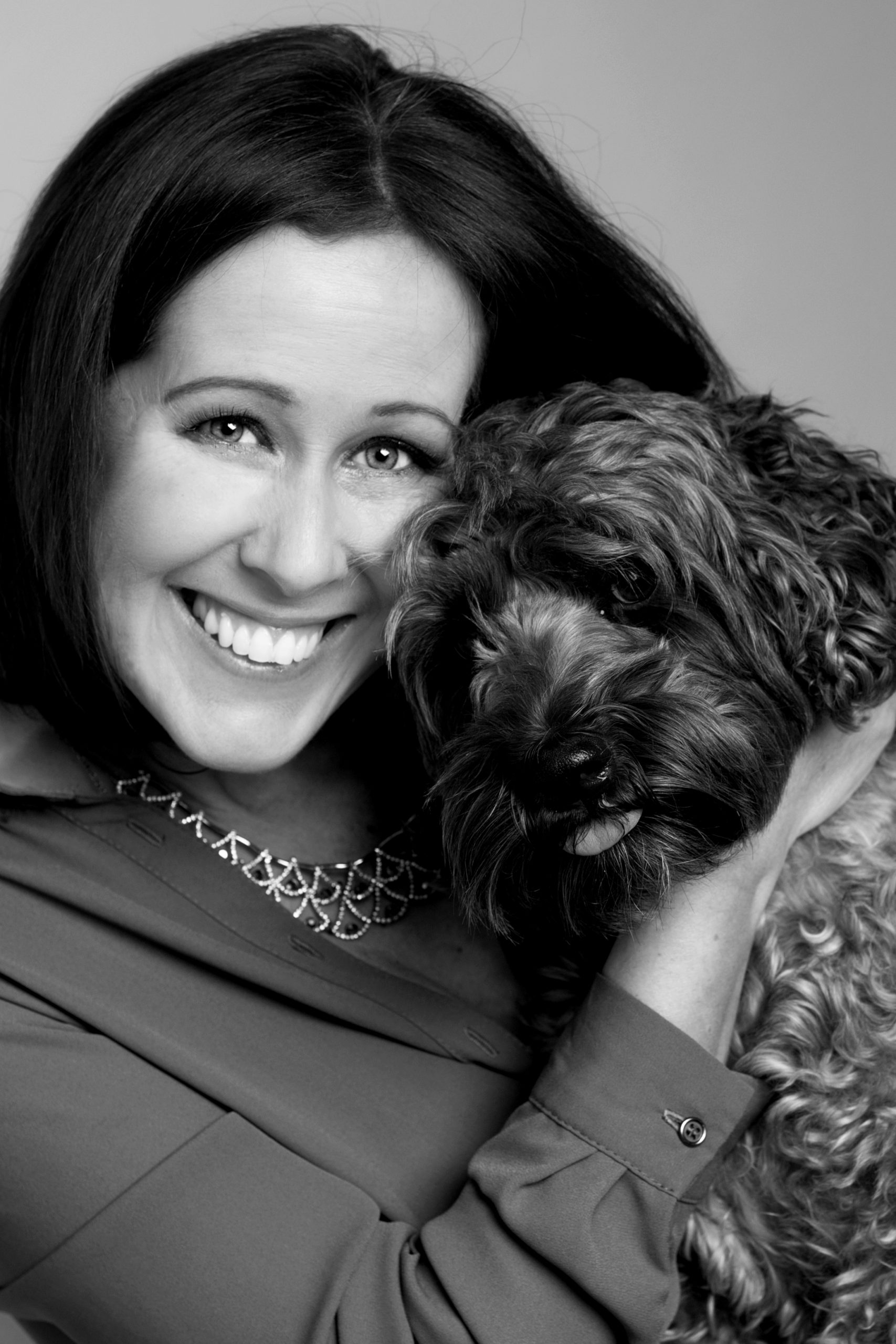 Natalie Moss with her dog from Natalie Moss Photography