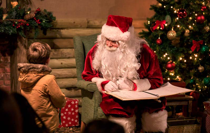 Where to see father christmas in Surrey 2021